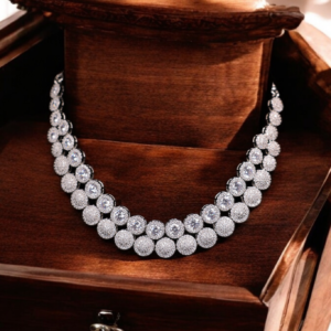 American Diamond Necklace Set
