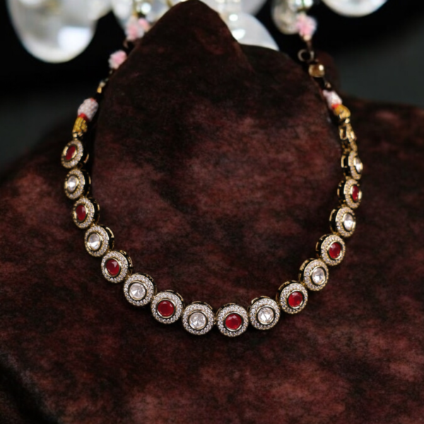 Ruby Necklace Set