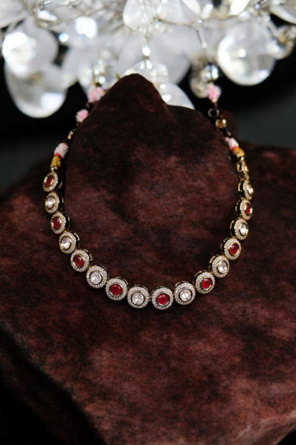 Ruby Necklace Set