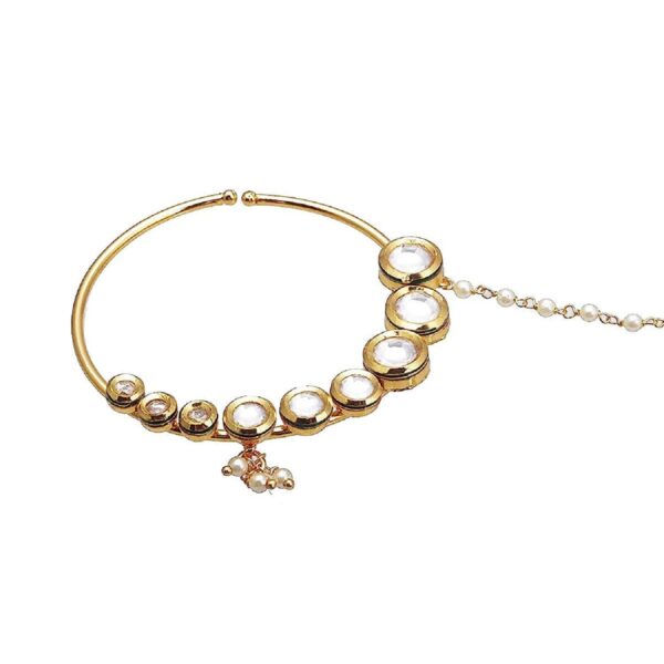 Elegant Kundan Nath