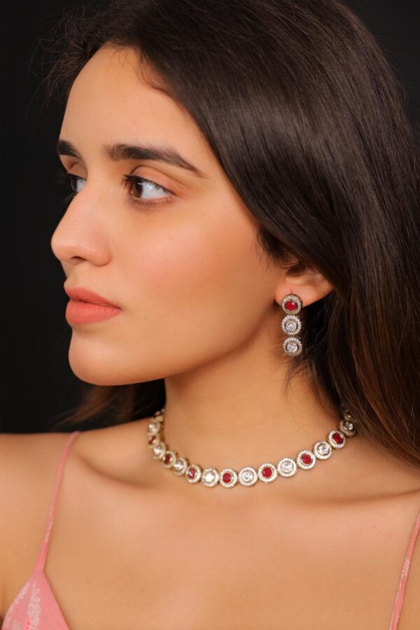 Ruby Necklace Set - Image 3