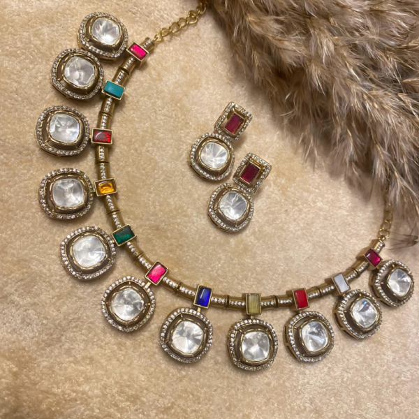 Multicolor Kundan Radiance Set