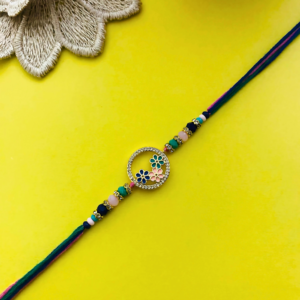Elegant Floral Rakhi