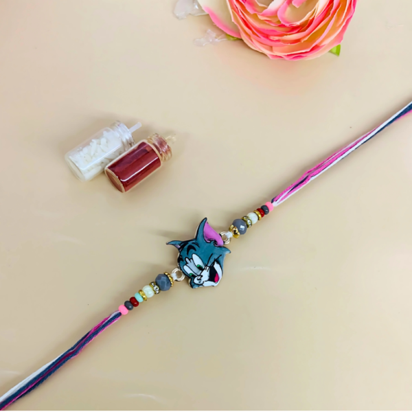 Tom Cartoon Rakhi Playful Rakhi for Kids