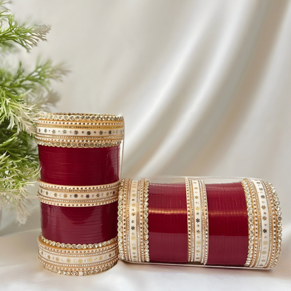 _Designer Bridal Chuda Set The Product image Chinar Jewels